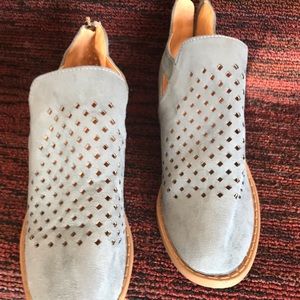 Brand new WOT light blue ancle boots.